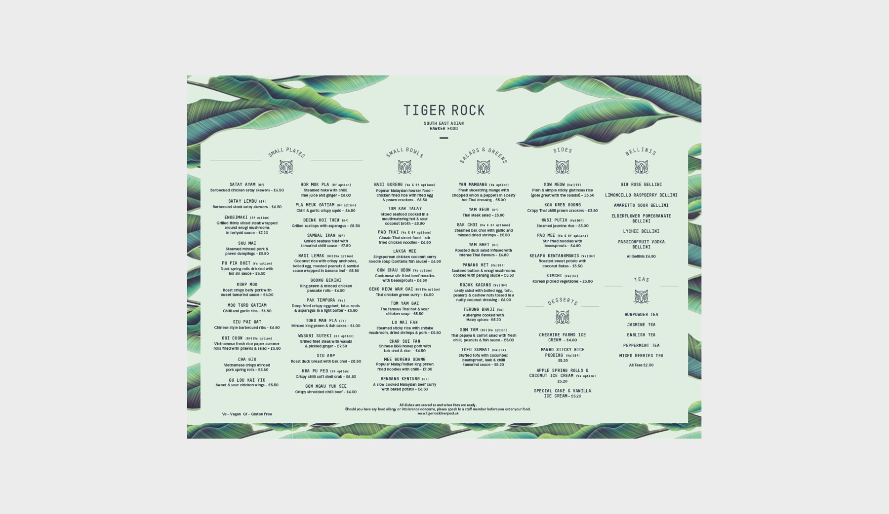 Tiger Rock — selected project artwork 5