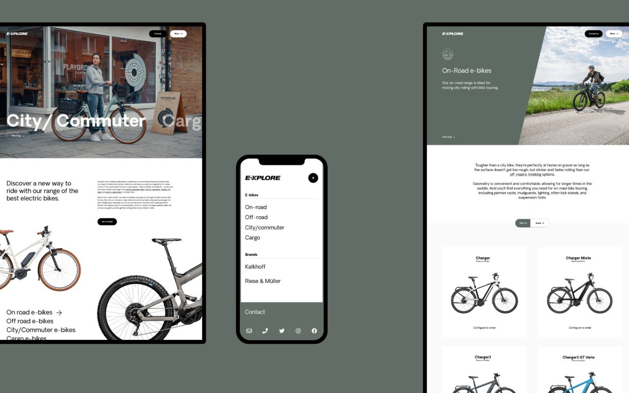Explore E-Bikes — project overview
