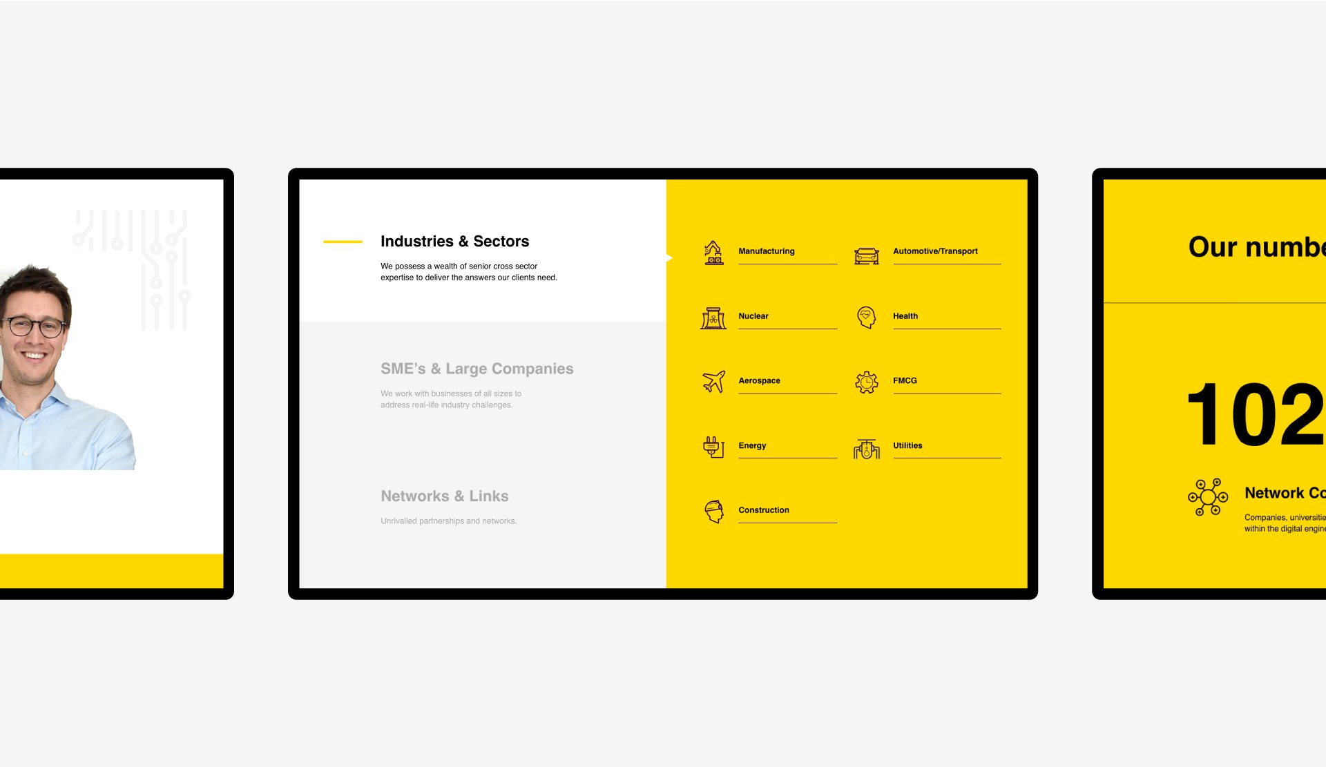 VEC — selected responsive website designs